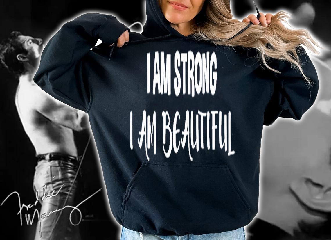 Inspirational Gift I Am Strong I Am Beautiful T-Shirt