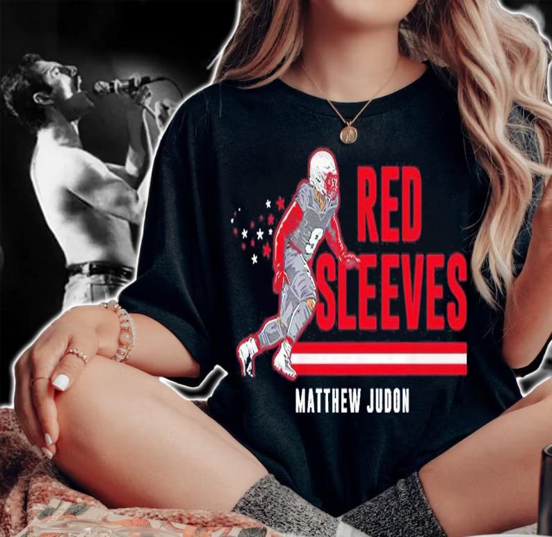 Matthew Judon Red Sleeves Shirt woman shirt