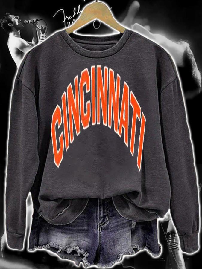 Ohio State Retro Vintage Cincinnati T-Shirt sweatshirt