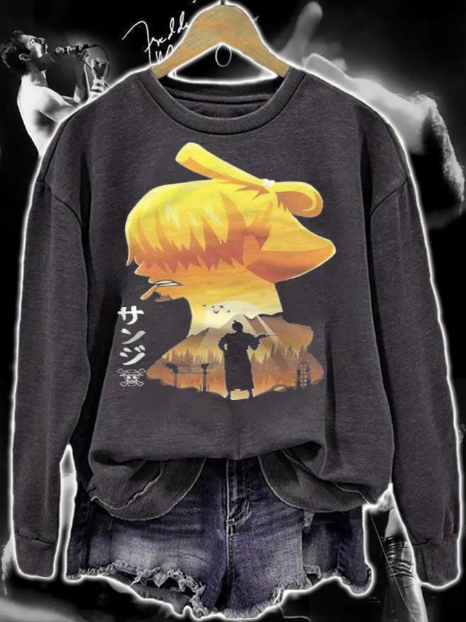 One Piece Sanji Japanese style T-shirt sweatshirt