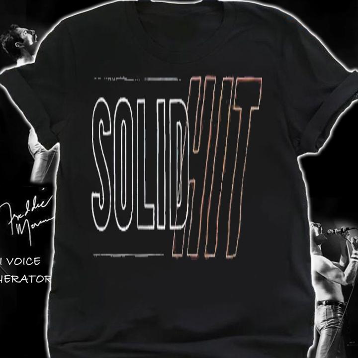 Solid hit T-shirt shirt