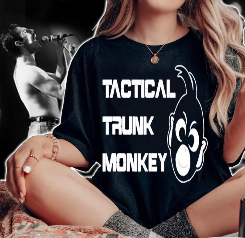 Tactical Trunk Monkey T-Shirt woman shirt