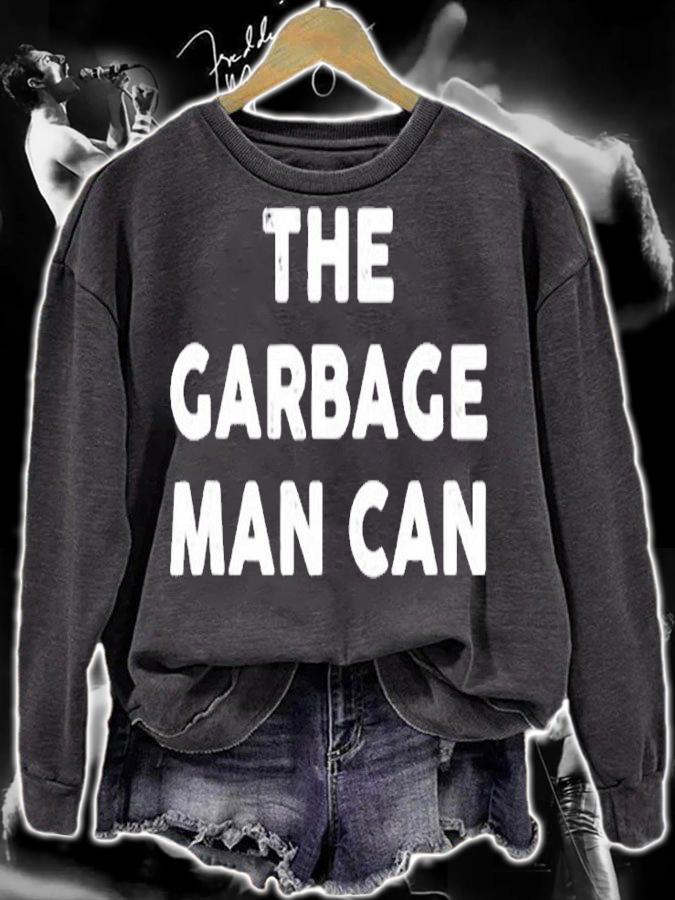 Vintage The Garbage Man Can Waste Disposal Dumpster T-Shirt sweatshirt