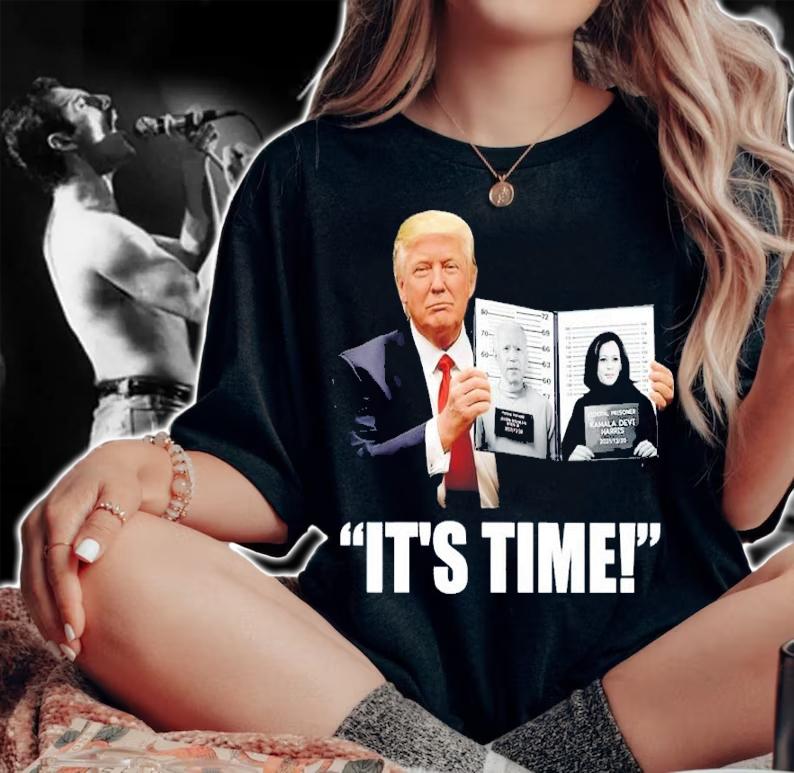 Donald Trump It's Time Shirt woman shirt