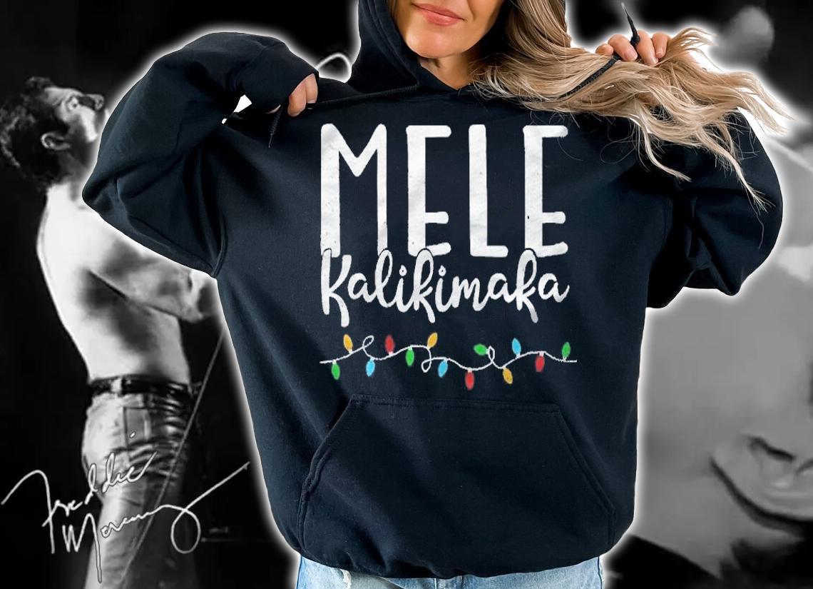 Mele Kalikimaka Hawaiian Christmas Shirt Essential Shirt hoodie