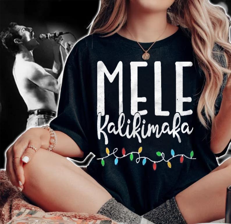 Mele Kalikimaka Hawaiian Christmas Shirt Essential Shirt woman shirt