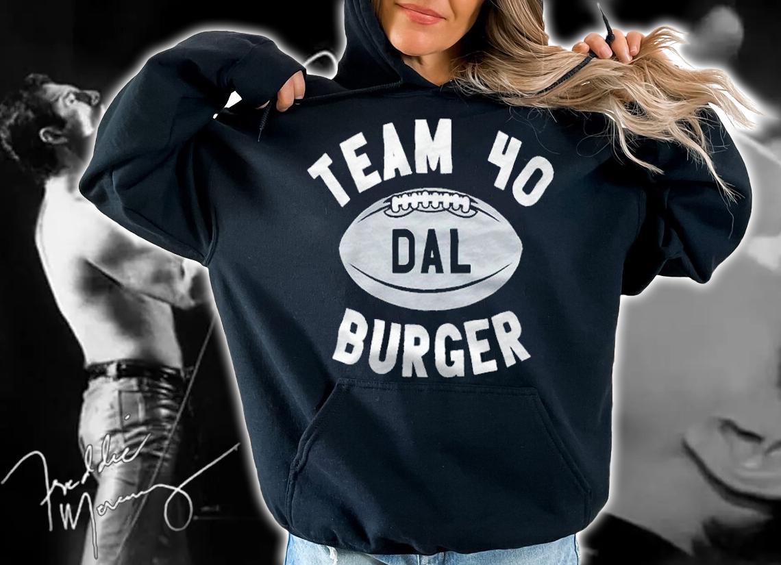 Ceedee Lamb Cowboys team 40 burger T-shirt