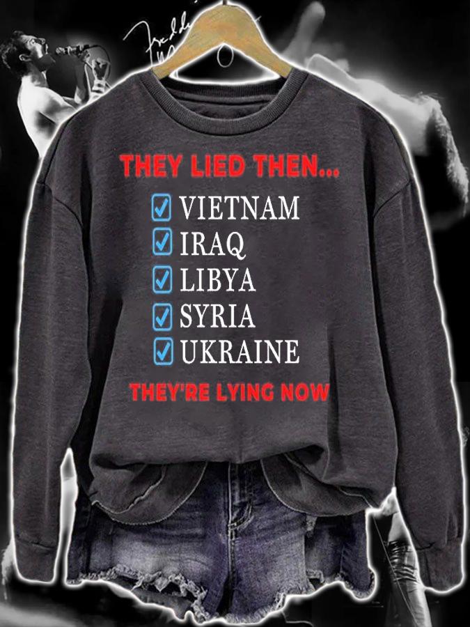 Conservative Fake News Political T-Shirt sweatshirt