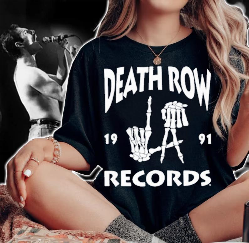 Death Row Records LA 1991 Logo Shirt woman shirt