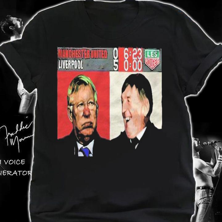 Five Goal Wins Manchester United Vs Liverpool Shirt shirt