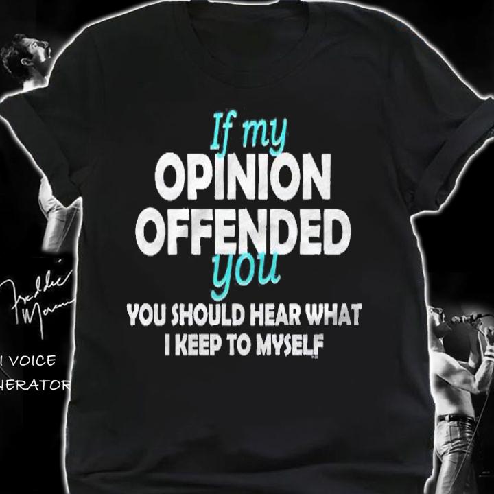 Funny Sarcasm Gift If My Opinion Offended You Pullover Shirt