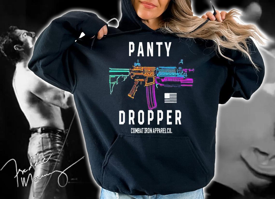 Gun Panty Dropper Combat Iron Apparel Co T-Shirt