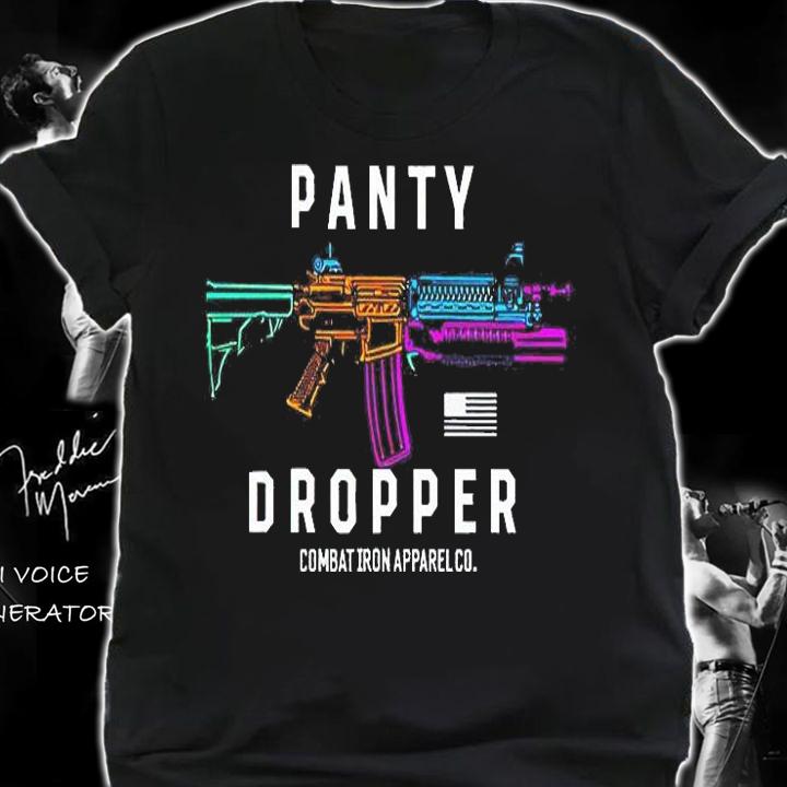 Gun Panty Dropper Combat Iron Apparel Co T-Shirt