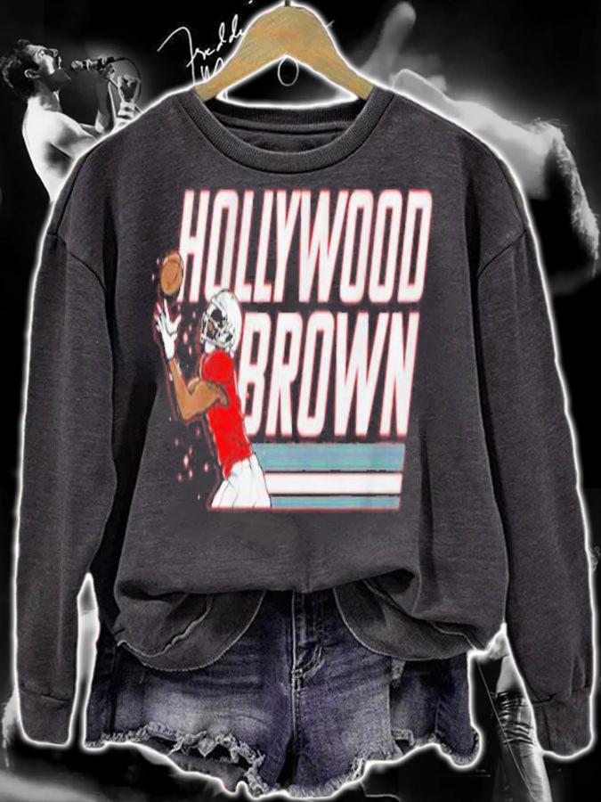 Marquise Brown Hollywood Brown AZ Football Shirt sweatshirt