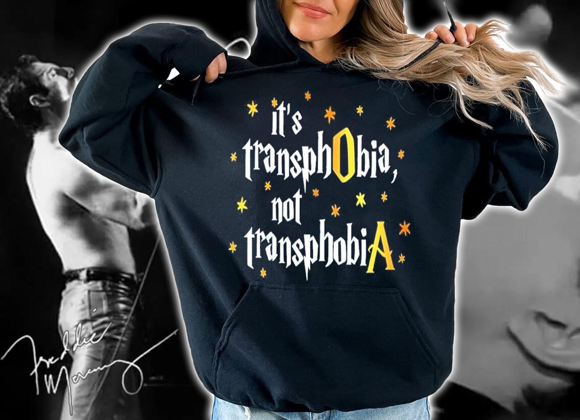 Sarah McGonagall It's Transphobia Not Transphobia Shirt