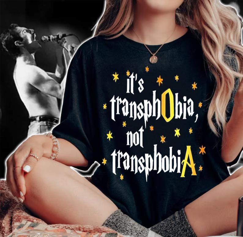 Sarah McGonagall It's Transphobia Not Transphobia Shirt