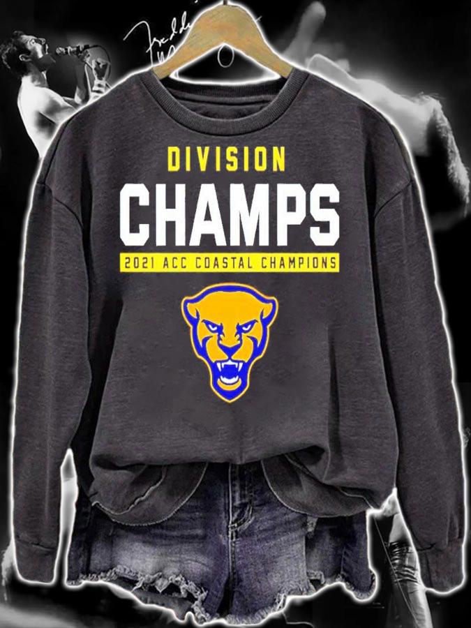 Pitt Panthers 2021 ACC Coastal Division Football Champions Shirt sweatshirt