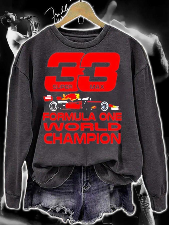 Super Max 33 Formula One World Champion shirt sweatshirt