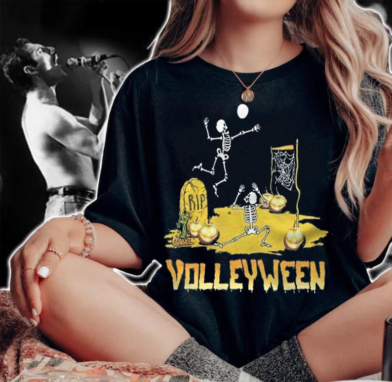 Volleyball Halloween Volleyween shirt