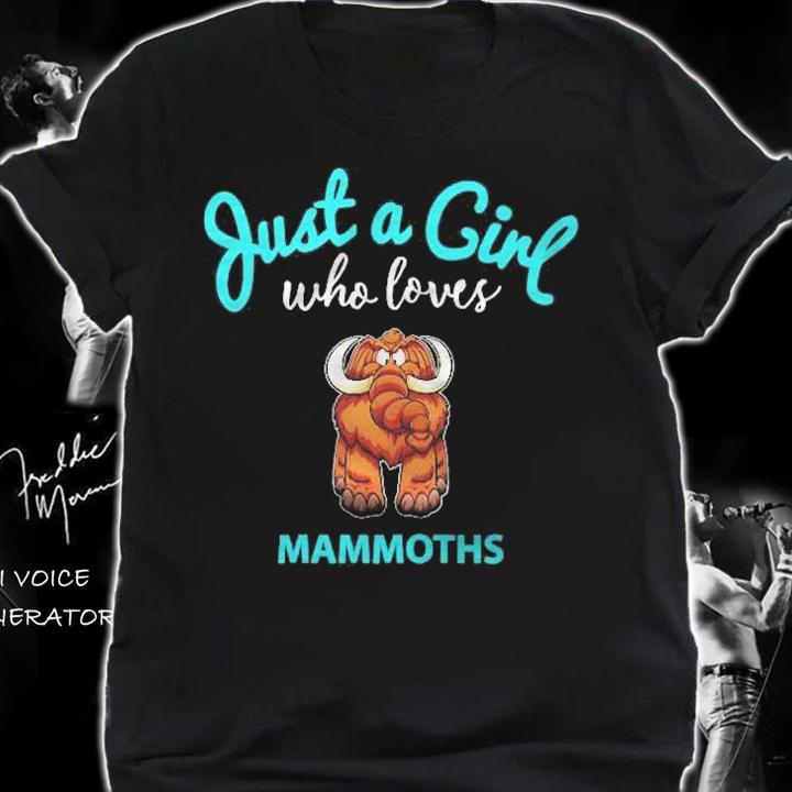 Woolly Mammoth Shirt For Girls Kids Woolly Mammoth T-shirt shirt