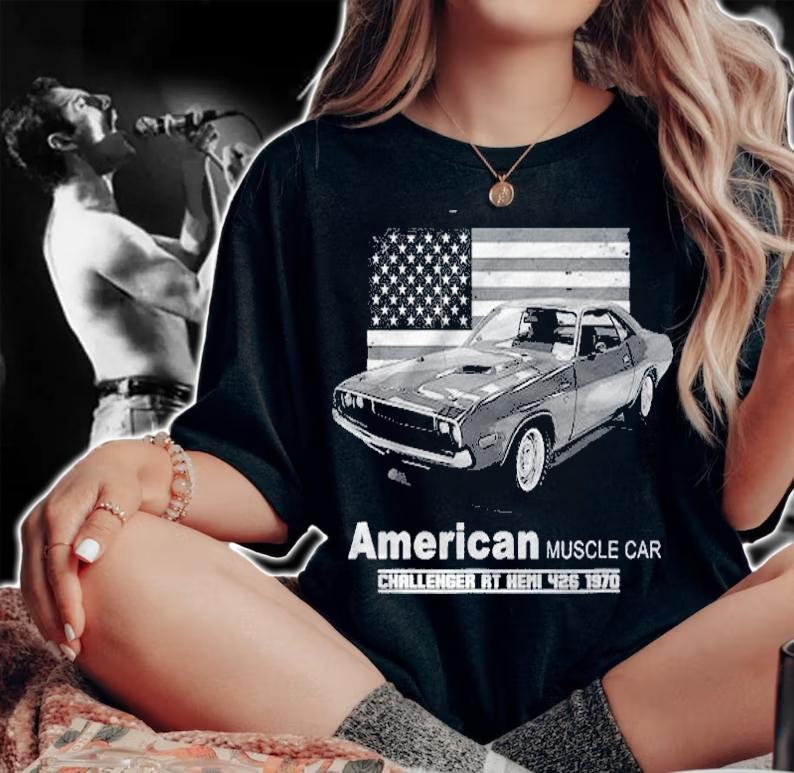 Challenger Rt Hemi 426 American Muscle Car 60S 70S Shirt