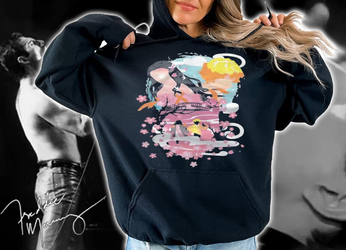 Demon Slayer Nezuko and Zenitsu Japanese style T-shirt