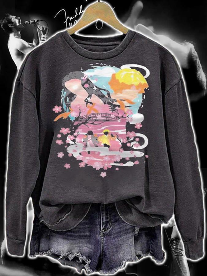 Demon Slayer Nezuko and Zenitsu Japanese style T-shirt