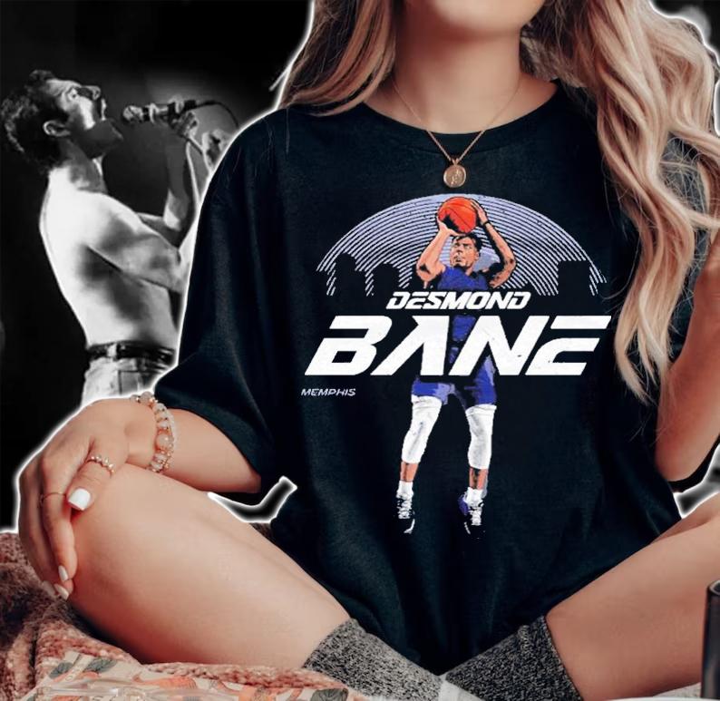 Desmond Bane Memphis Skyline Basketball Shirt woman shirt