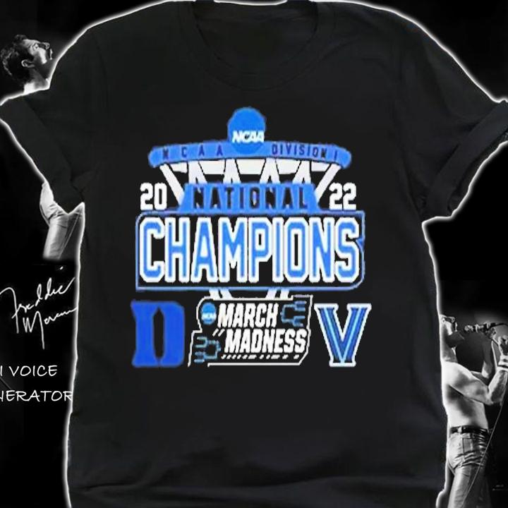 Duke Vs Villanova National Champions NCAA March Madness 2022 T-Shirt