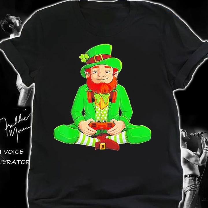 Funny Gamer St Patrick's Day T-Shirt shirt