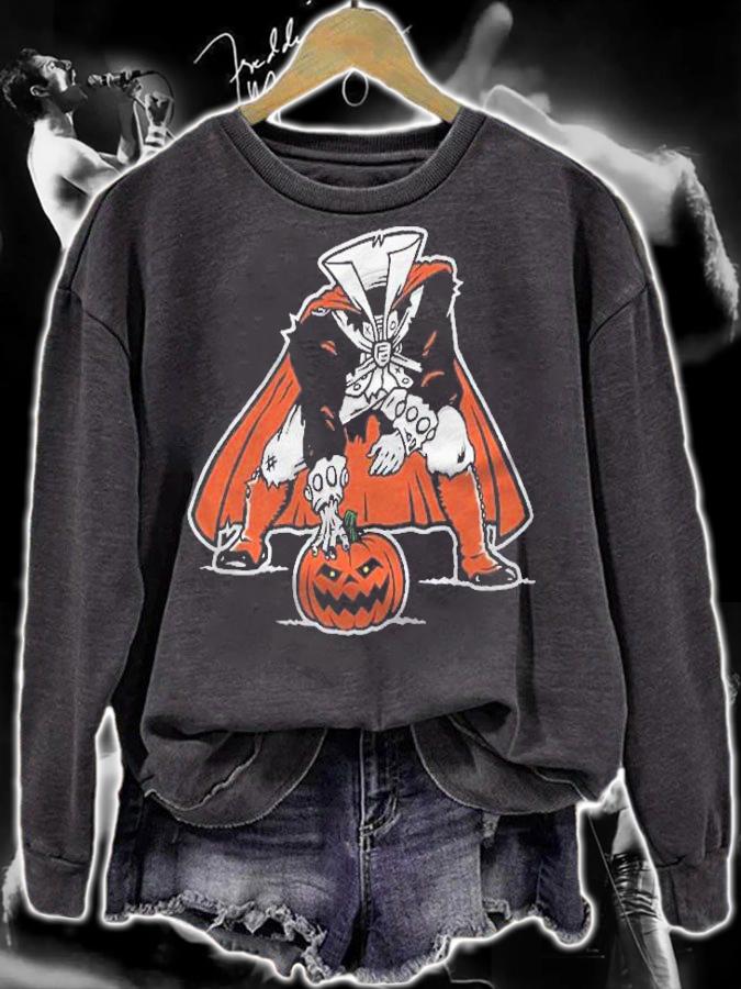 Headless Horseman Patriots Pumpkin Halloween Shirt