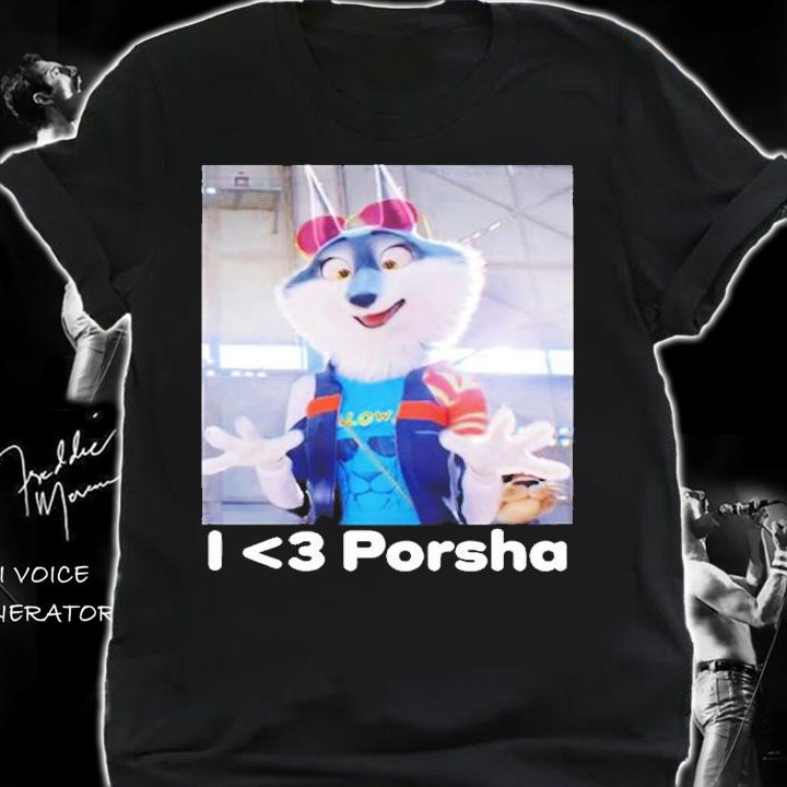 I Love Porsha T-Shirt shirt