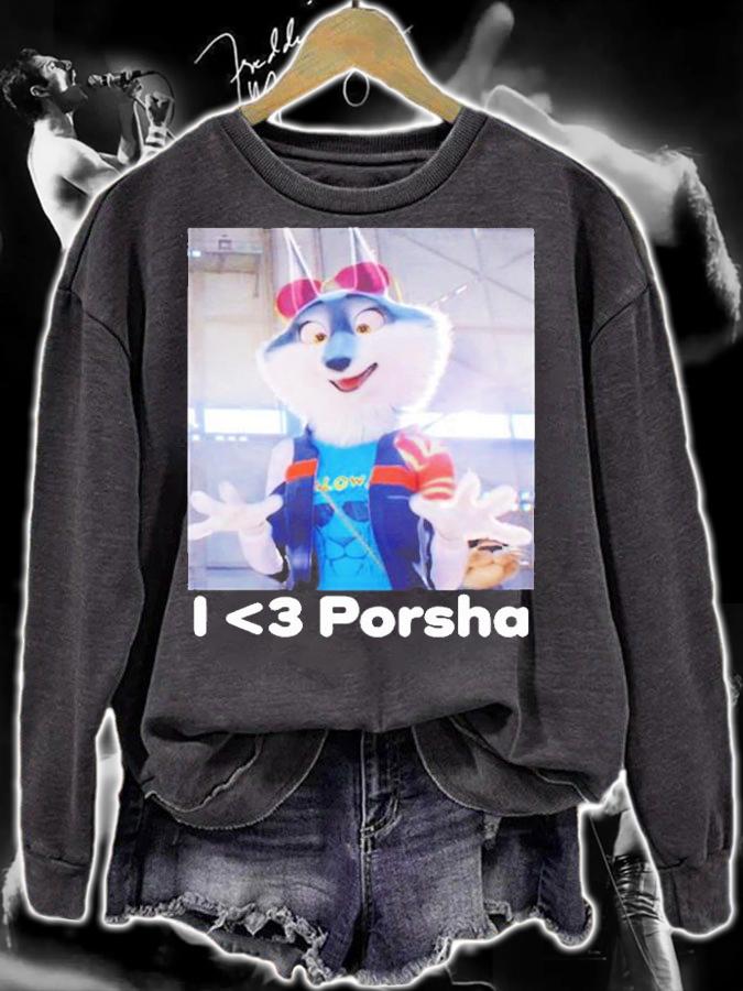 I Love Porsha T-Shirt sweatshirt