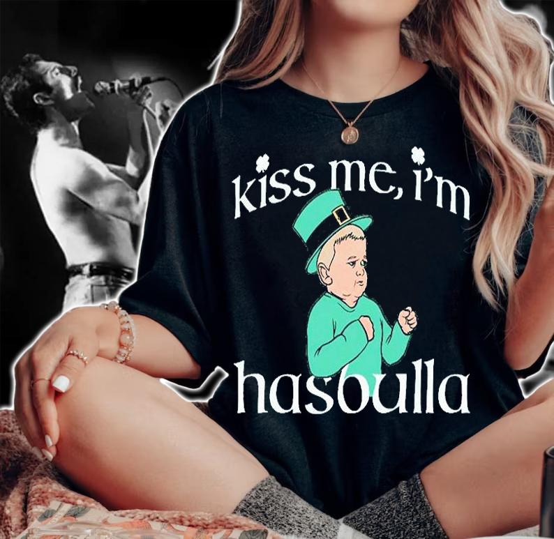 Kiss Me I'm Hasbulla T-Shirt woman shirt
