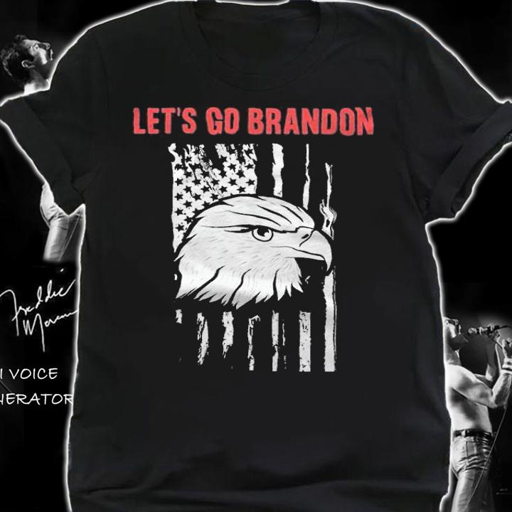 Let's Go Brandon Eagle USA Flag T-Shirt shirt