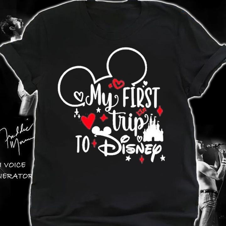 Mickey Mouse My First Disney Trip To Disney T-Shirt shirt