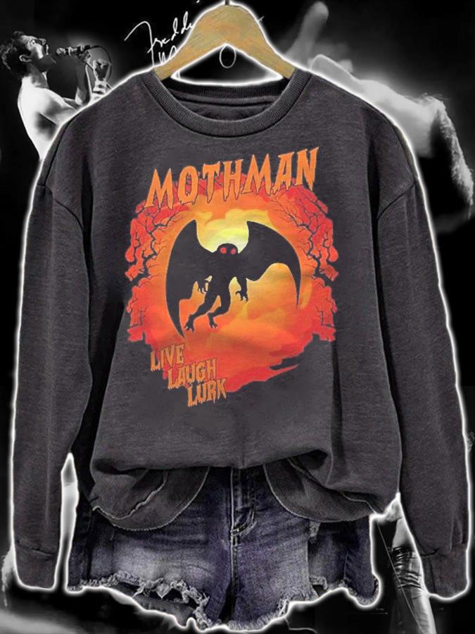 Mothman Shirt Live Laugh Lurk Cryptid Shirt