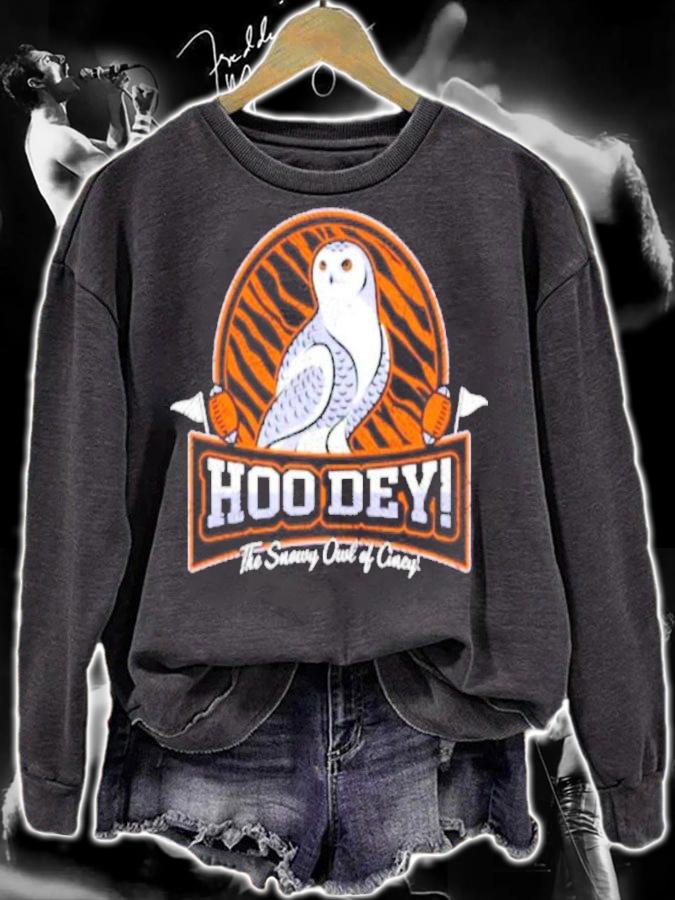 Owl Hoo Dey The Snowy Owl Of Ciney Shirt sweatshirt