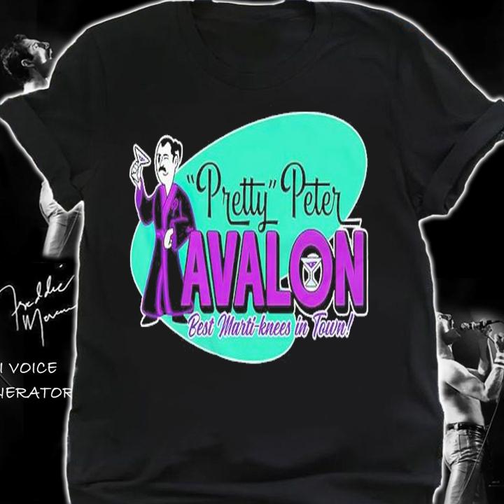 Pretty Peter Avalon best Marti-knees in tour shirt