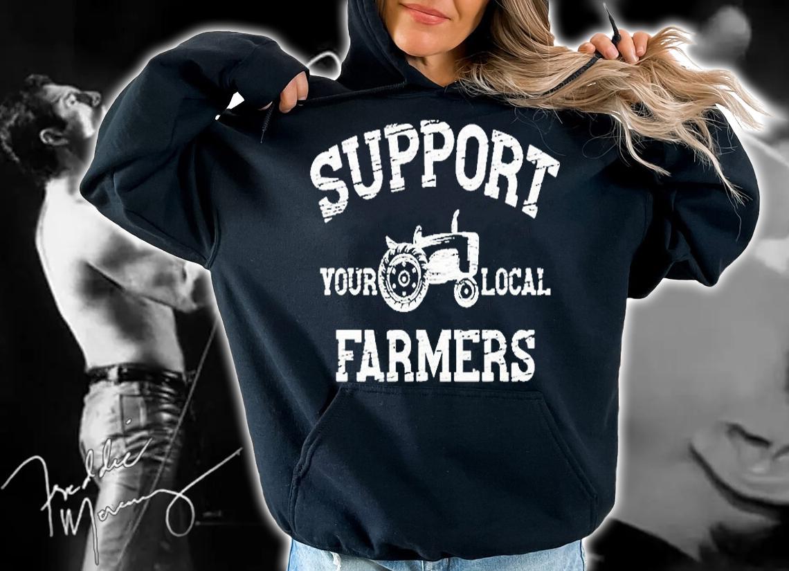 Support Tour Local Farmers T-Shirt hoodie