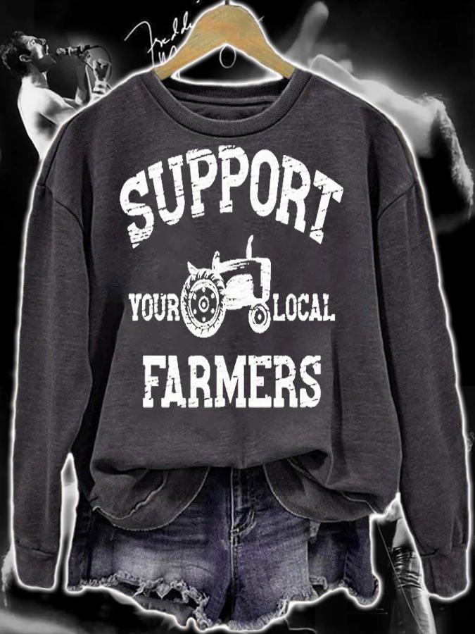 Support Tour Local Farmers T-Shirt sweatshirt