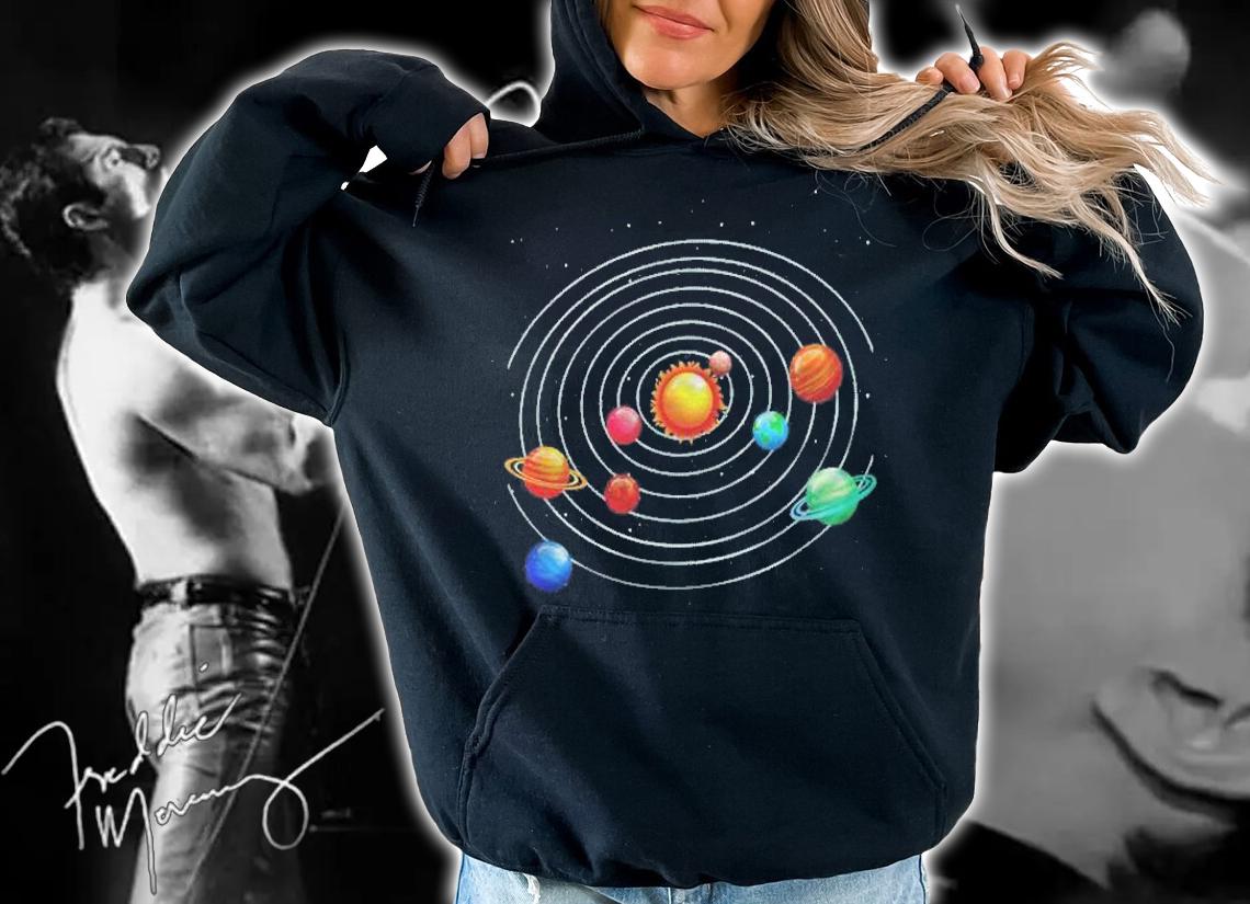 Universe Solar System Planet Orbit Astronomy Galaxy Science Shirt