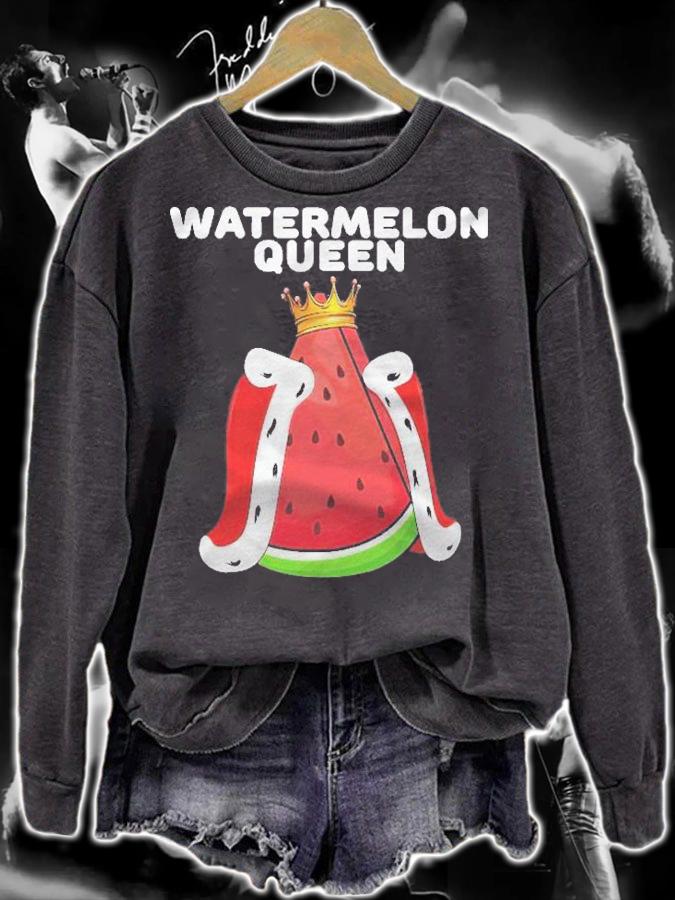 Watermelon Queen Womens Watermelon Lover Shirt Watermelon Shirt sweatshirt