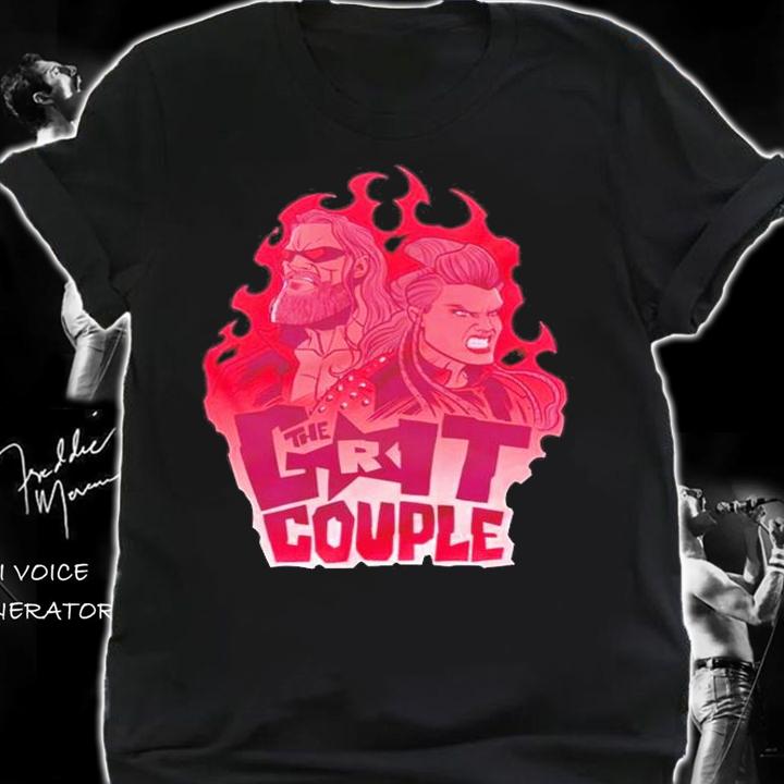 Wwe Shop Merch Edge & Beth Phoenix The Grit Couple T-Shirt shirt