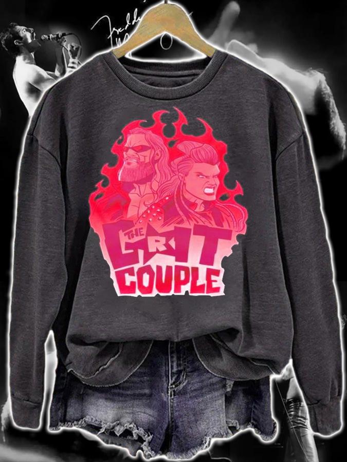 Wwe Shop Merch Edge & Beth Phoenix The Grit Couple T-Shirt sweatshirt