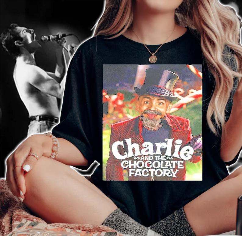 Charlie And The Chocolate Factory Shirt woman shirt