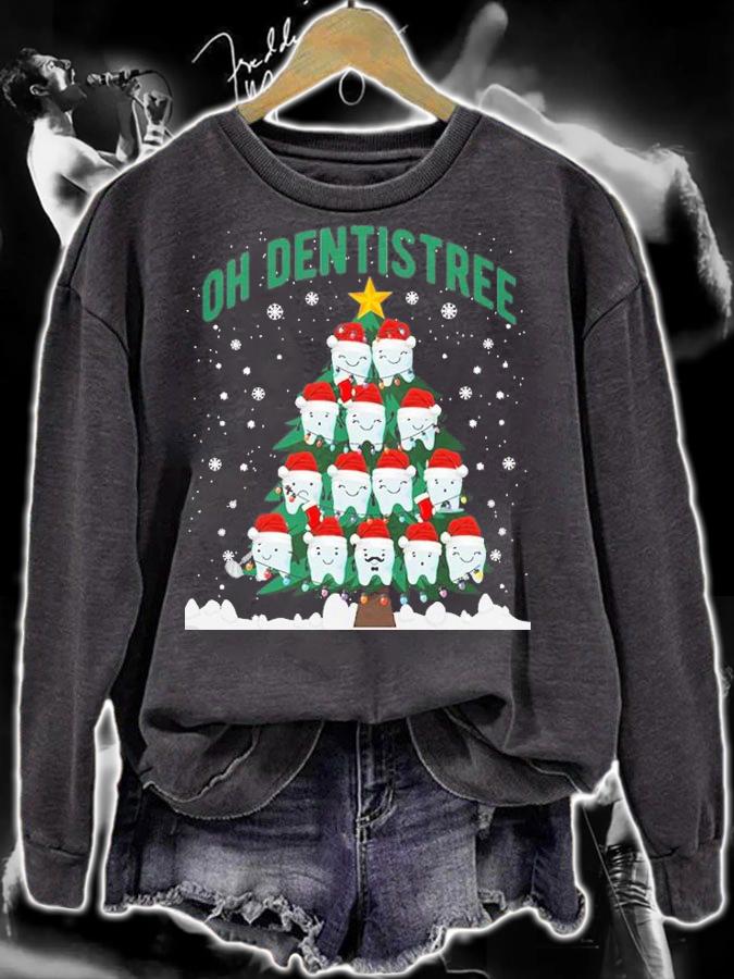 Oh Dentistree Christmas Dentist - Dental Assistant T-Shirt sweatshirt