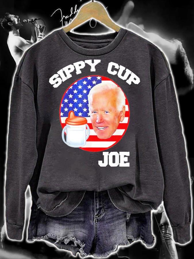 Sippy Cup Joe Biden Political T-Shirt sweatshirt