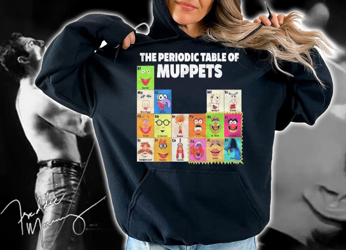 The Muppets Periodic Table Of The Muppets Shirt hoodie