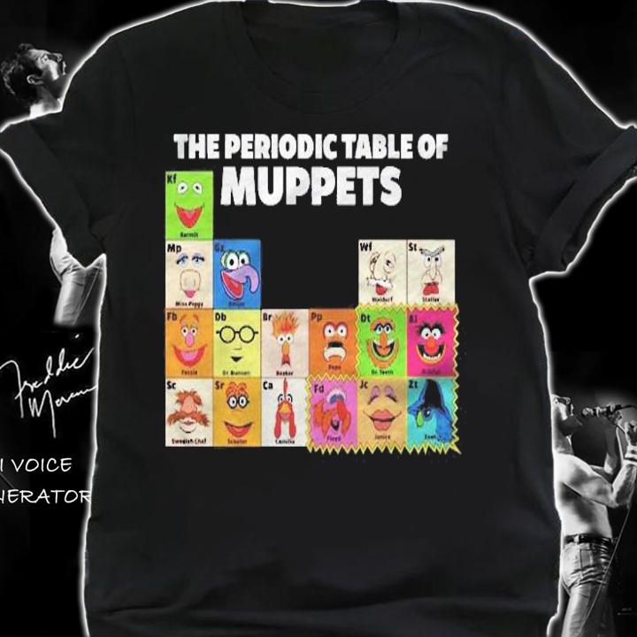 The Muppets Periodic Table Of The Muppets Shirt shirt